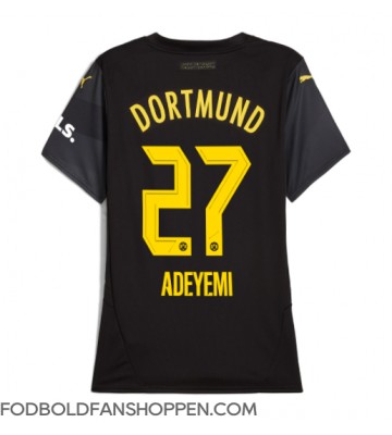 Borussia Dortmund Karim Adeyemi #27 Udebanetrøje Dame 2024-25 Kortærmet